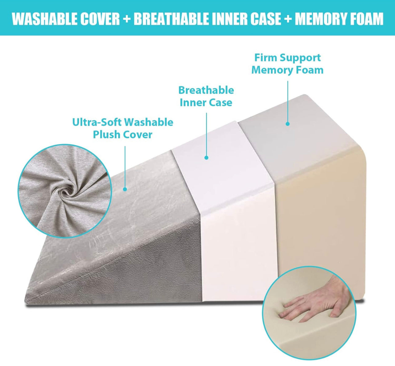 Wedge 2 Piece Pillow Set