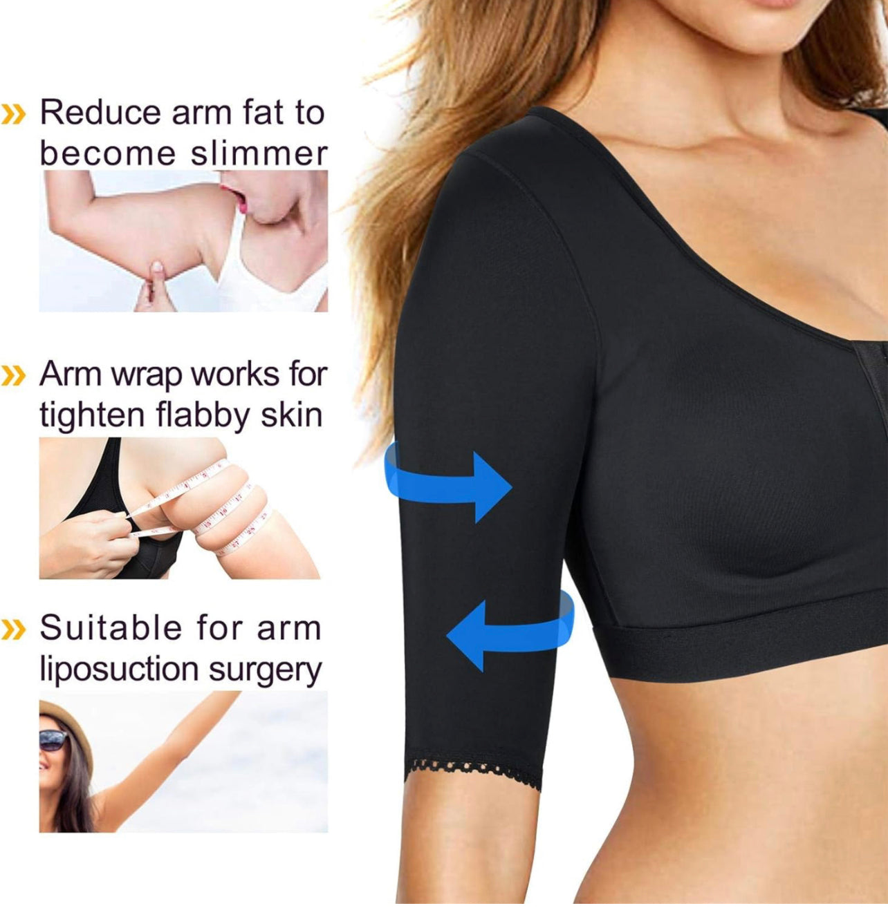 IndyDollz Compression Bra Shirt with Sleeves