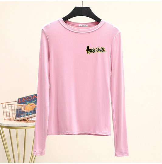 IndyDollz "Limited Edition"  Long Sleeve Shirt-  Pink Ribbon
