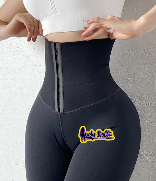 The IndyDollz Body Shaping High-Waisted Compression Leggings -Purple Royalty Edition