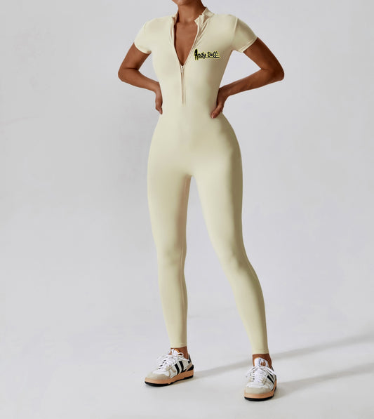 IndyDollz “Signature Logo” short sleeve jumpsuit