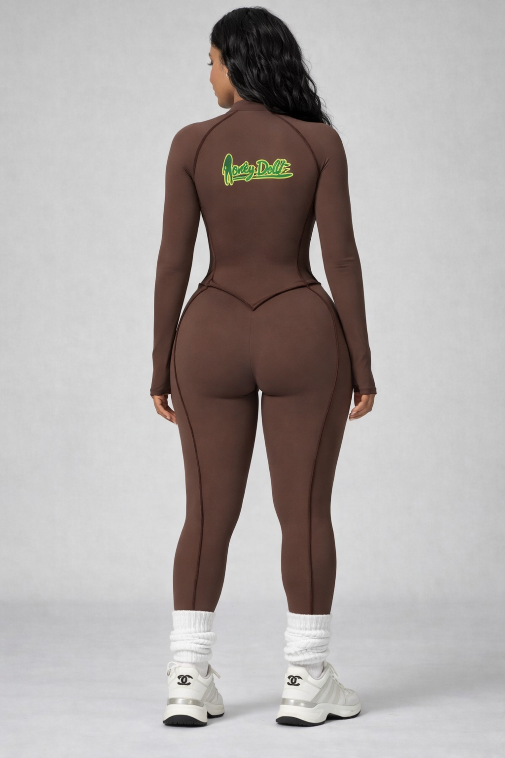 IndyDollz "Diamond Emerald" snatched body jumpsuit Limited Edition