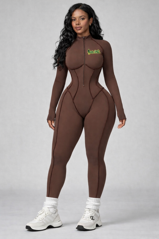 IndyDollz "Diamond Emerald" snatched body jumpsuit Limited Edition