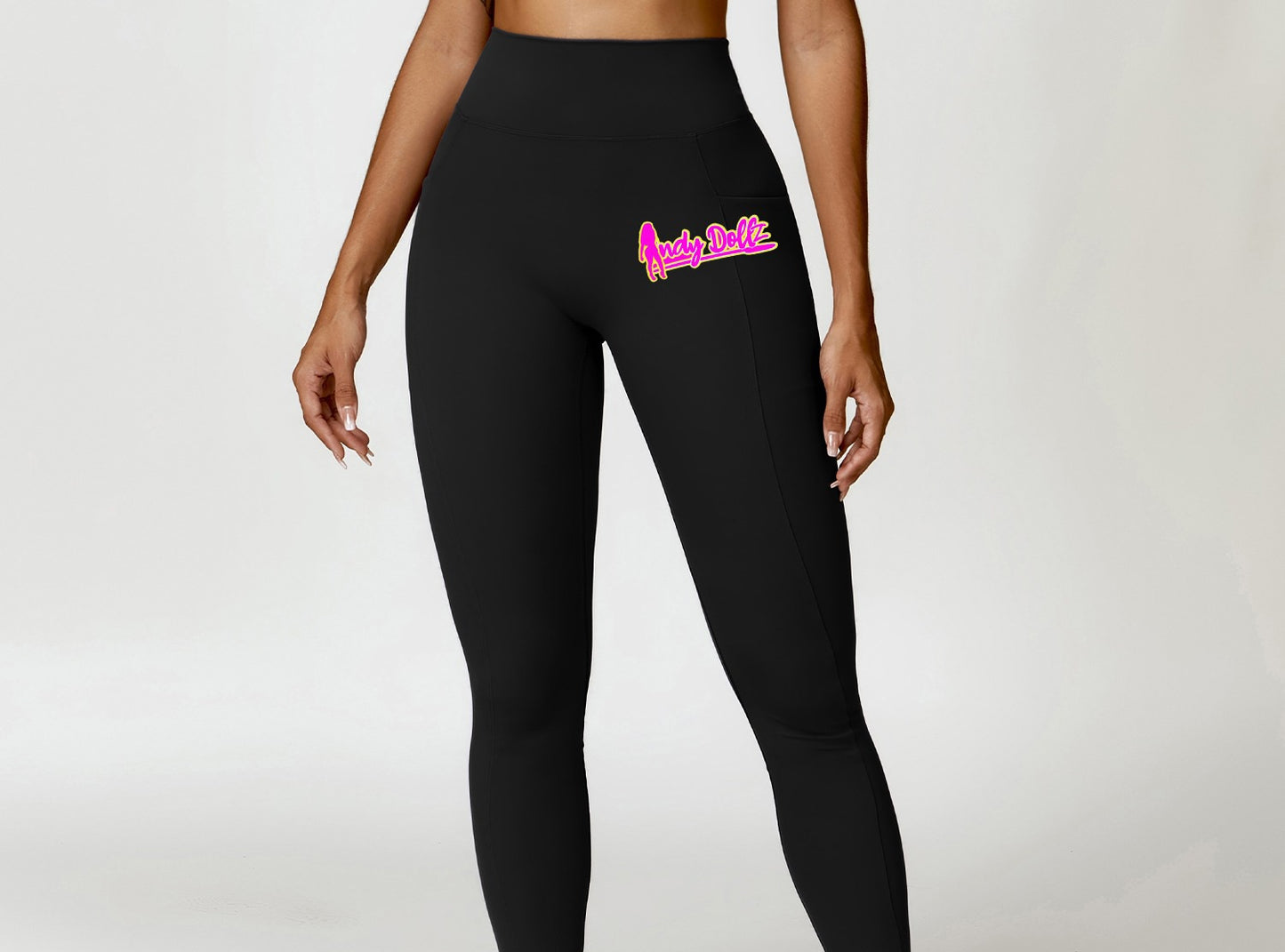 IndyDollz “Limited Edition” SnatchMe High-Waisted Leggings- Signature Pink
