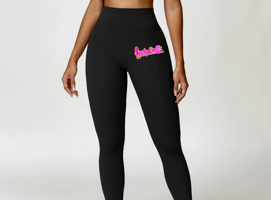 IndyDollz “Limited Edition” SnatchMe High-Waisted Leggings- Signature Pink